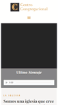Mobile Screenshot of centrocongregacional.com